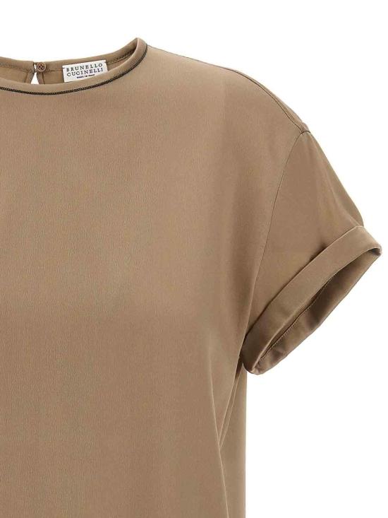  브루넬로 쿠치넬리 블라우스 M0C59DE310C2874 Grey - BRUNELLO CUCINELLI