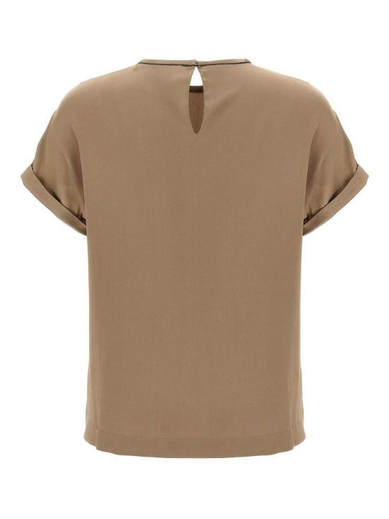  브루넬로 쿠치넬리 블라우스 M0C59DE310C2874 Grey - BRUNELLO CUCINELLI