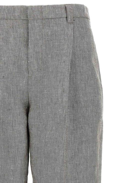  브루넬로 쿠치넬리 스트레이트 팬츠 MH548P8632C049 Brown - BRUNELLO CUCINELLI