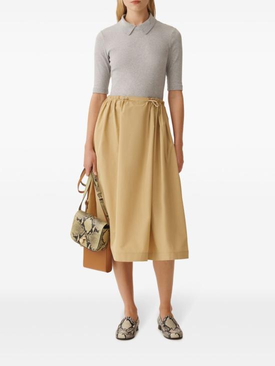  파비아나 필리피 반팔 티셔츠 JED265F161L2410000 grey - FABIANA FILIPPI