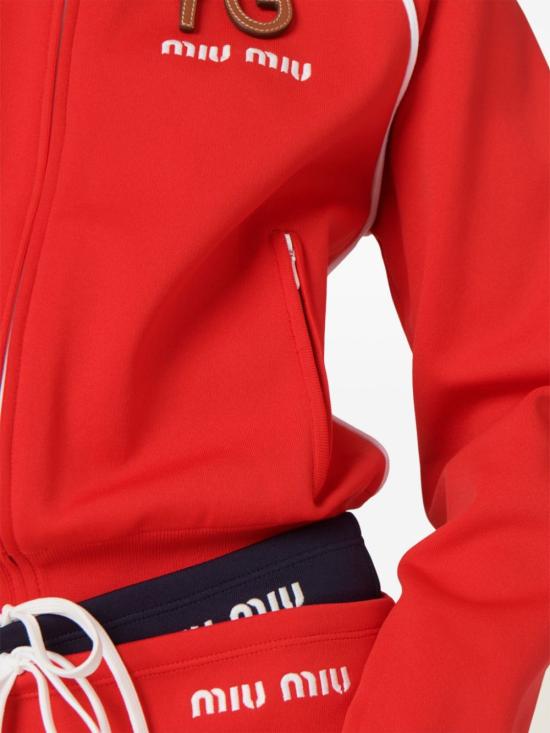  미우미우 숏 스커트 MMG505SOOO14SJ red - MIU MIU