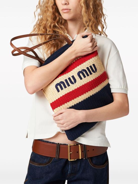  미우미우 숄더백 5BG248VORO2DO3 ecru - MIU MIU