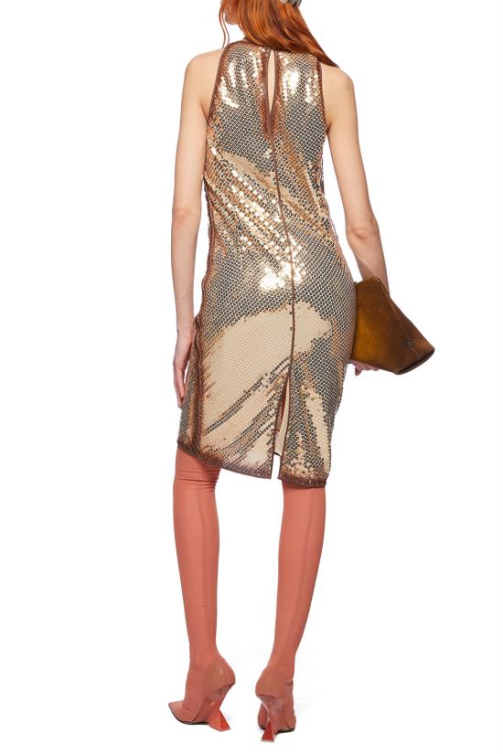 25SS 디 아티코 미디 원피스 250WCA00389EEE103SP 022 Golden - THE ATTICO