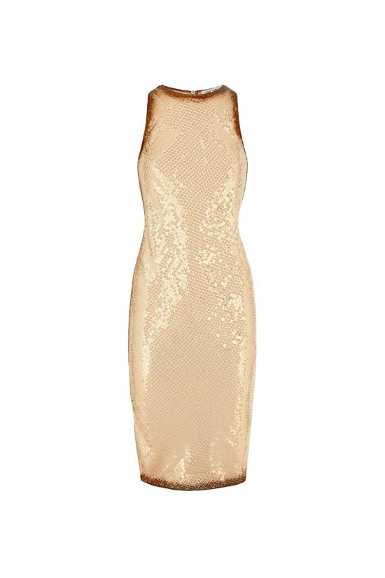 25SS 디 아티코 미디 원피스 250WCA00389EEE103SP 022 Golden