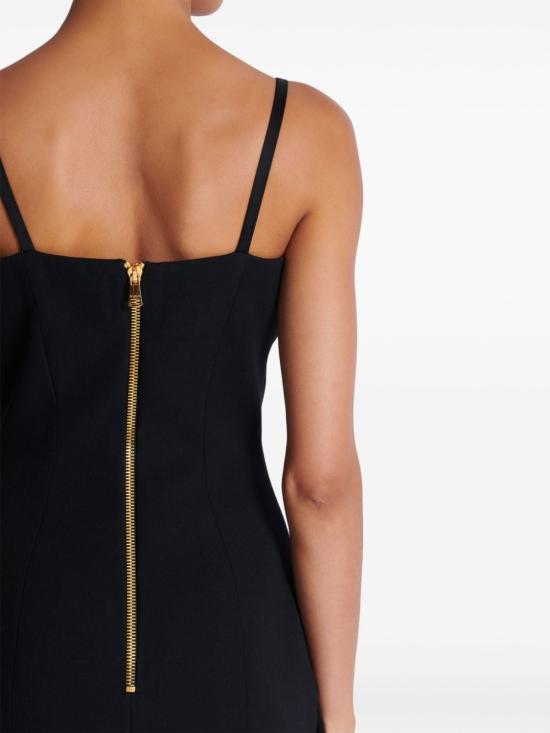  발망 롱 원피스 EF1RN210WC09 - BALMAIN