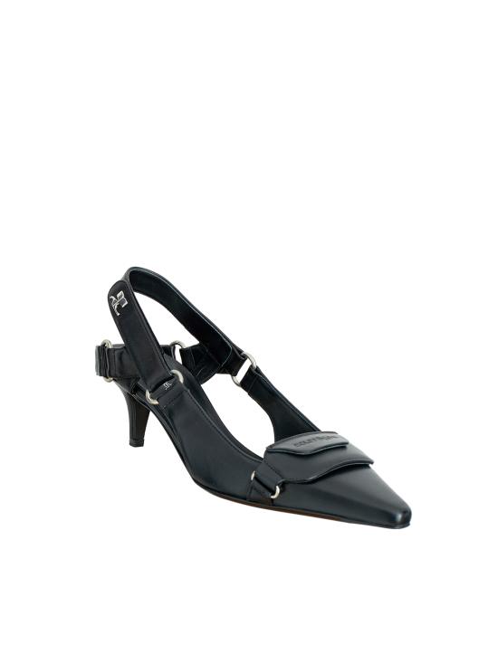 26SS 쿠레쥬 힐/펌프스 L125SPP030AG00309999 Black - COURREGES