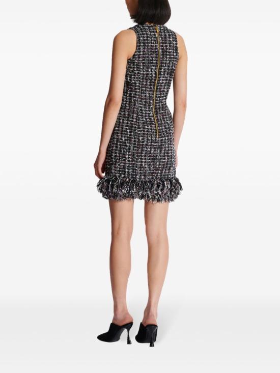  발망 숏 원피스 DF1R5064XJ24 - BALMAIN