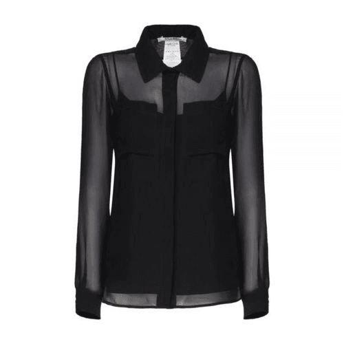  막스마라 블라우스 2126601100721266011600007 BLACK DOM