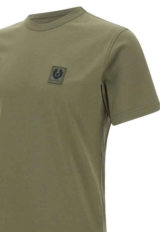 25SS 벨스타프 반팔 티셔츠 100055 SPSGN Green - BELSTAFF