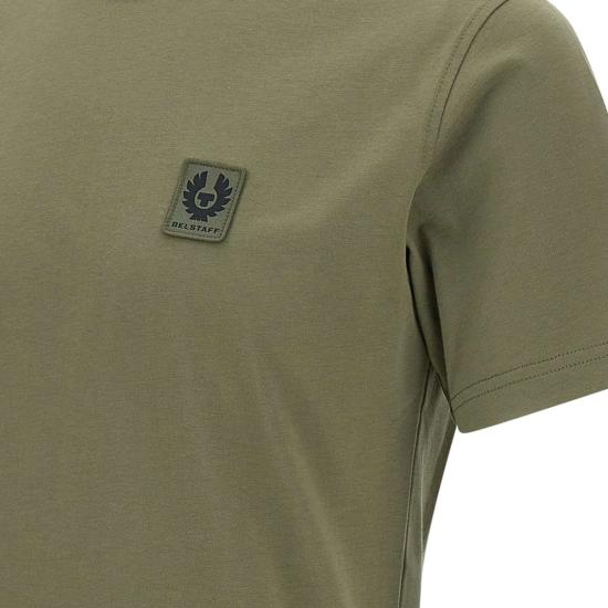 25SS 벨스타프 반팔 티셔츠 100055 SPSGN Green - BELSTAFF