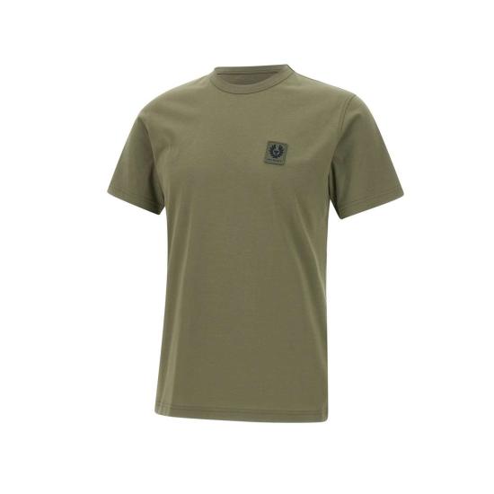 25SS 벨스타프 반팔 티셔츠 100055 SPSGN Green - BELSTAFF