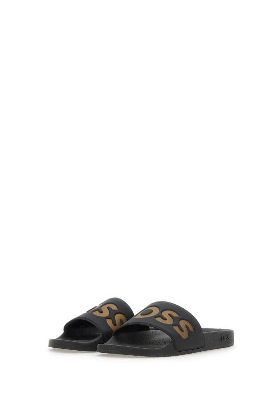 25SS 보스 뮬/슬리퍼 50536835 007 Black - BOSS