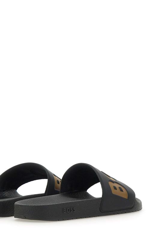 25SS 보스 뮬/슬리퍼 50536835 007 Black - BOSS