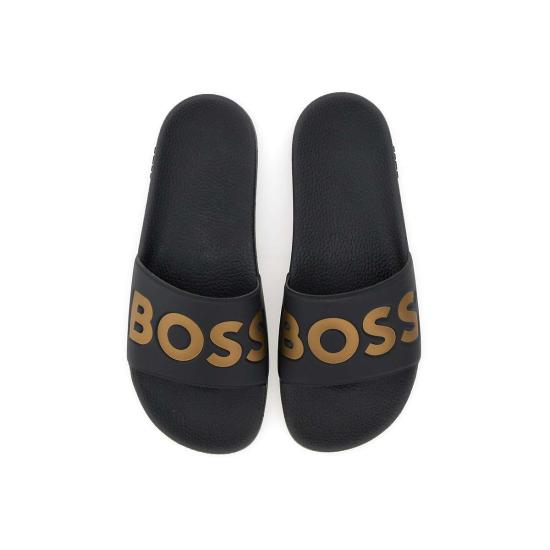 25SS 보스 뮬/슬리퍼 50536835 007 Black - BOSS
