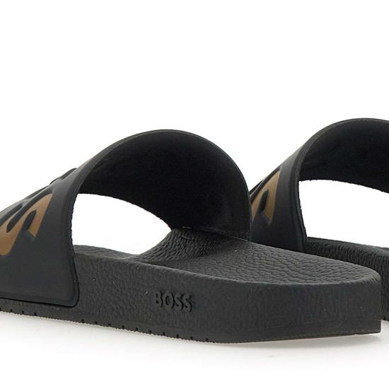 25SS 보스 뮬/슬리퍼 50536835 007 Black - BOSS