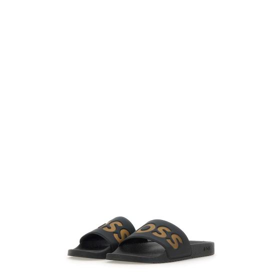 25SS 보스 뮬/슬리퍼 50536835 007 Black - BOSS