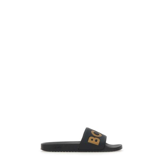 25SS 보스 뮬/슬리퍼 50536835 007 Black - BOSS