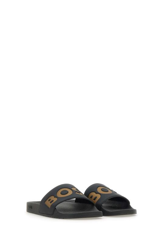 25SS 보스 뮬/슬리퍼 50536835 007 Black - BOSS