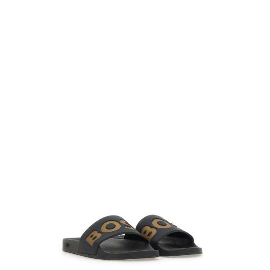 25SS 보스 뮬/슬리퍼 50536835 007 Black - BOSS