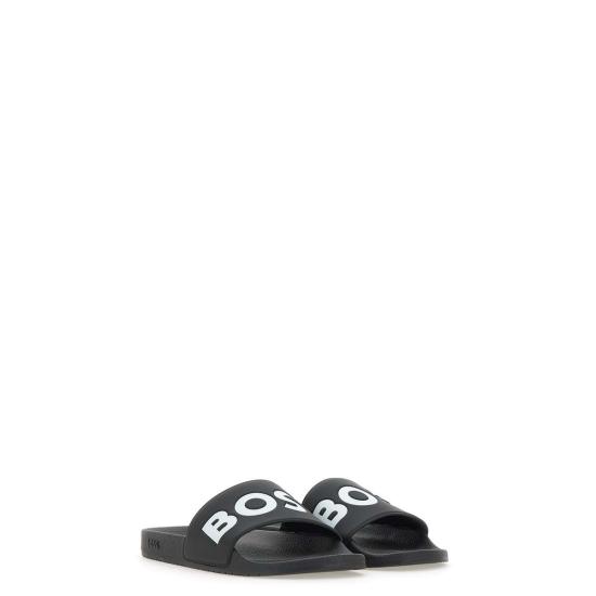25SS 보스 뮬/슬리퍼 50536835 002 Black - BOSS