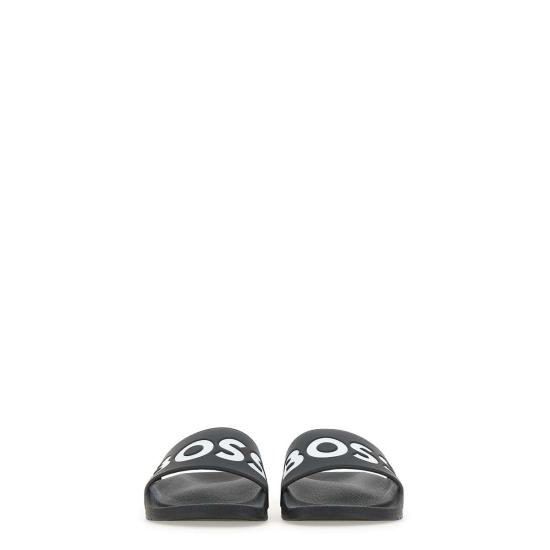 25SS 보스 뮬/슬리퍼 50536835 002 Black - BOSS