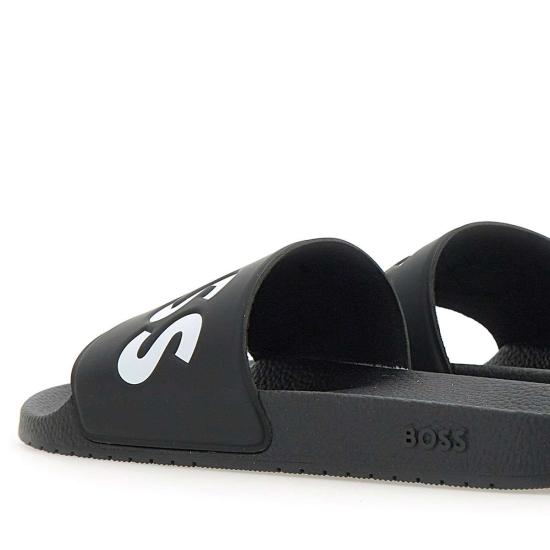 25SS 보스 뮬/슬리퍼 50536835 002 Black - BOSS