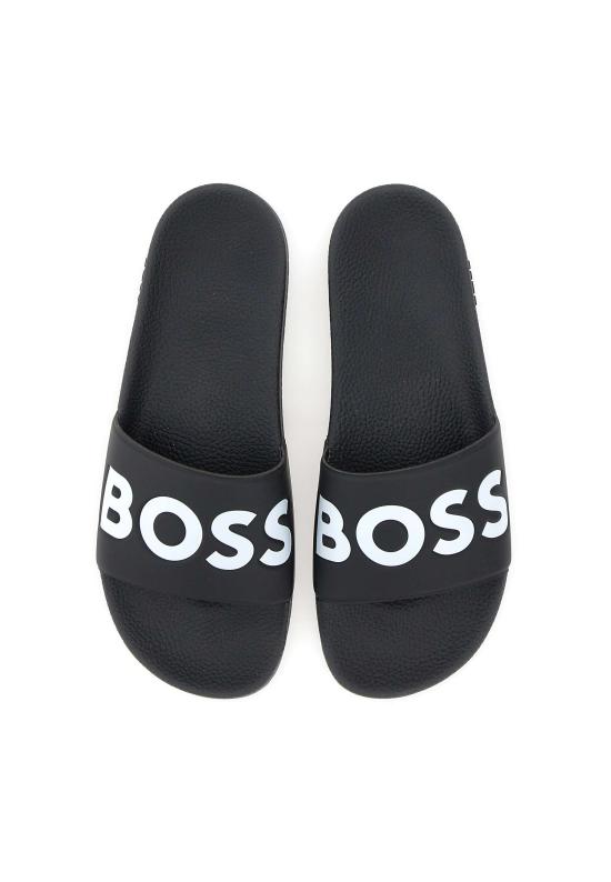 25SS 보스 뮬/슬리퍼 50536835 002 Black - BOSS