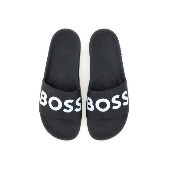 25SS 보스 뮬/슬리퍼 50536835 002 Black - BOSS
