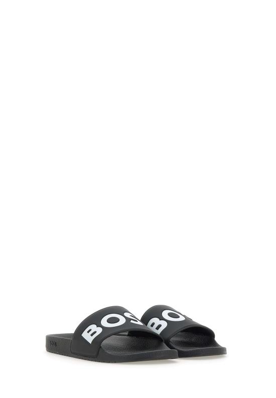 25SS 보스 뮬/슬리퍼 50536835 002 Black - BOSS