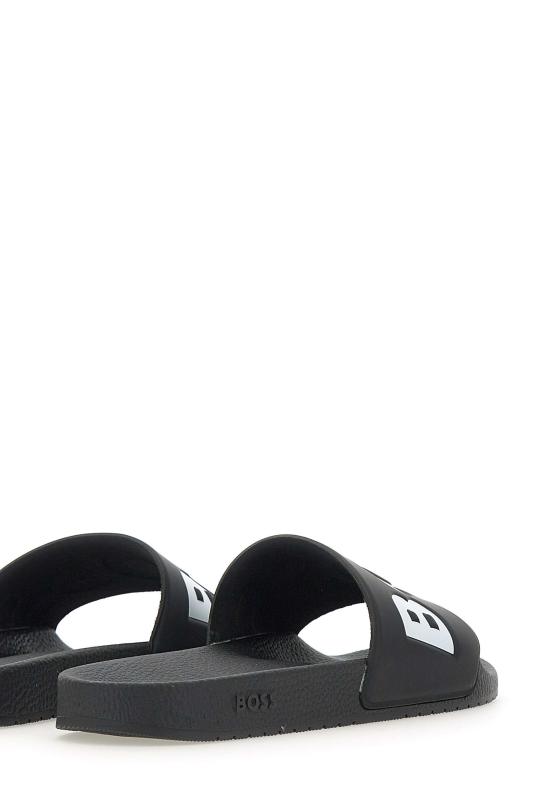 25SS 보스 뮬/슬리퍼 50536835 002 Black - BOSS