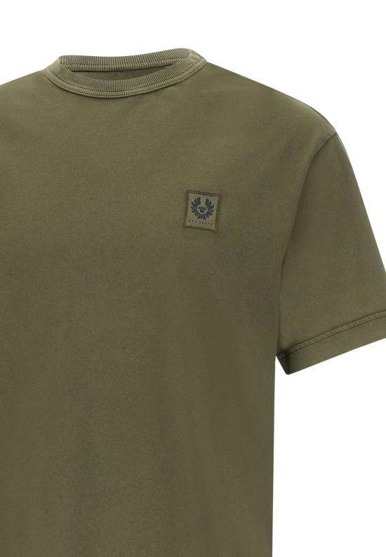 25SS 벨스타프 반팔 티셔츠 105233 SPSGN Green - BELSTAFF