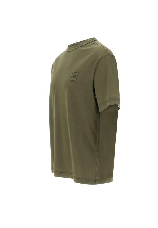 25SS 벨스타프 반팔 티셔츠 105233 SPSGN Green - BELSTAFF