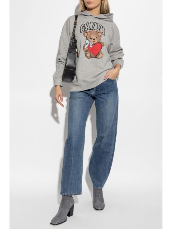  가니 후드 티셔츠 T4162 - GANNI