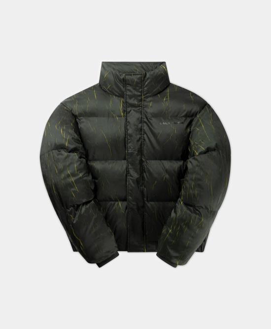 24FW 데일리 페이퍼 숏패딩 RENAKO 2421110 JET BLACK Green