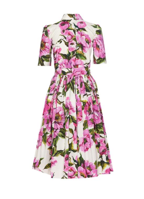 25SS 돌체앤가바나 미디 원피스 F6AGMTHS5S3HA5KR MULTICOLOUR - DOLCE & GABBANA