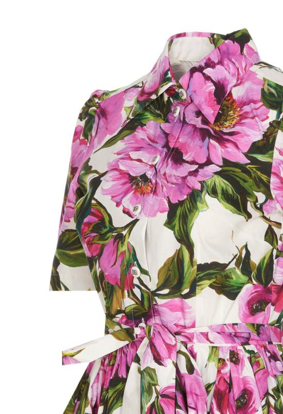 25SS 돌체앤가바나 미디 원피스 F6AGMTHS5S3HA5KR MULTICOLOUR - DOLCE & GABBANA