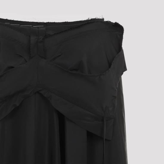 24FW 마르지엘라 숏 스커트 S51ME0026 M35131 900 Black - MAISON MARGIELA