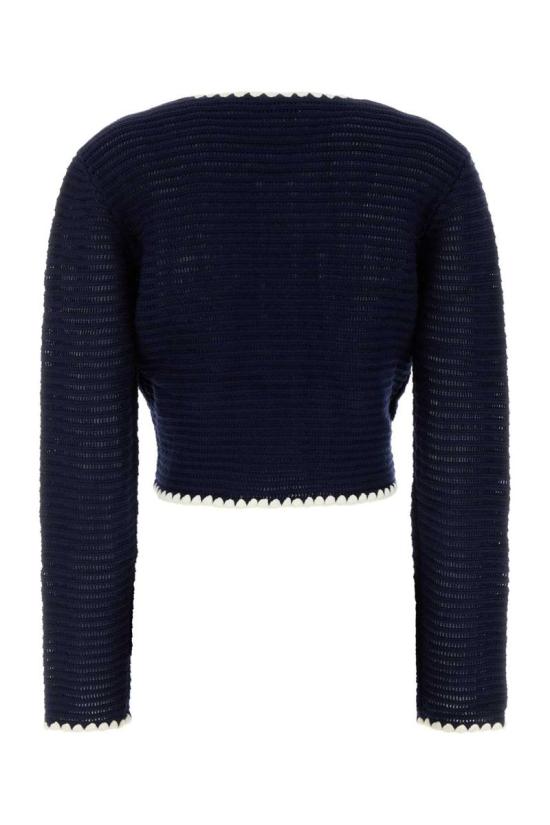 25SS 셀프 포트레이트 스웨터 PF24131JBL NAVY BLUE - SELF PORTRAIT