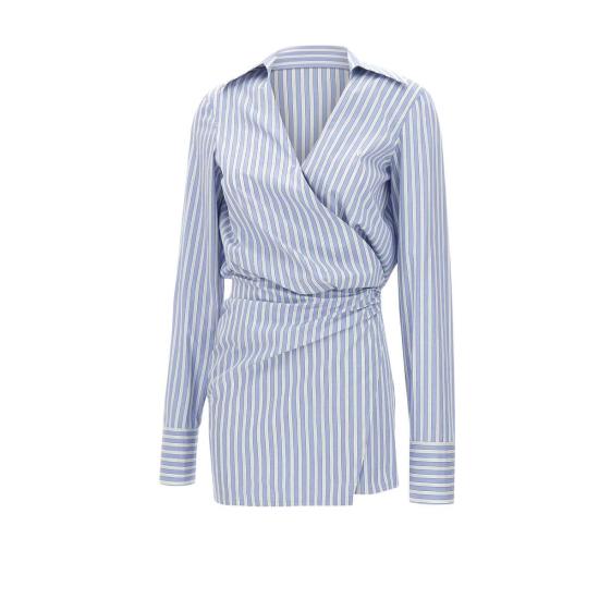 25SS 디 아티코 숏 원피스 250WCA00394 CCC051AA870 Blue - THE ATTICO