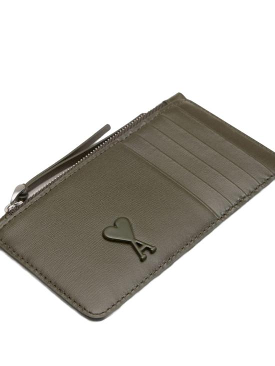  아미 지갑 E25USL100830 olive green - AMI