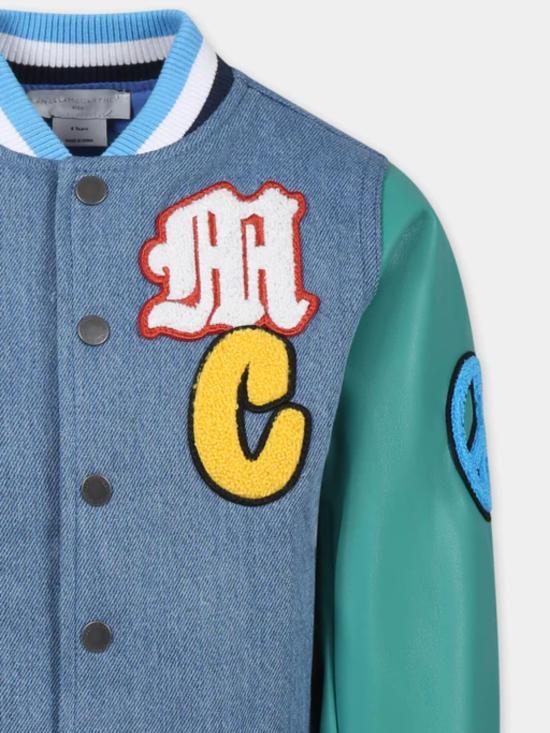 25SS [키즈] 스텔라 맥카트니 캐주얼 자켓 TW2P77 Z0746 999 COLORFUL - STELLA MCCARTNEY