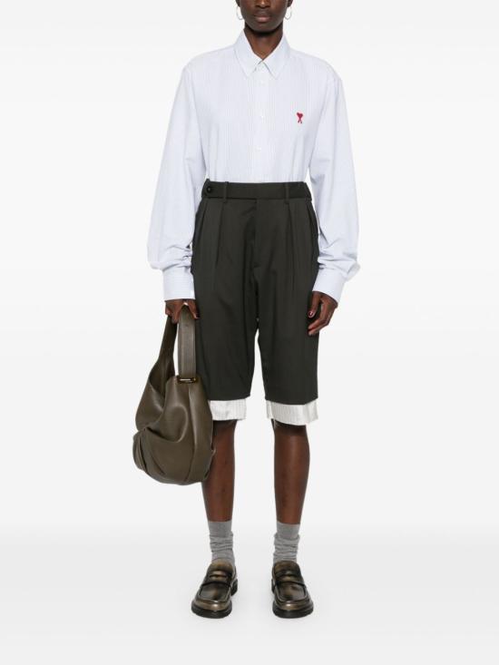  아미 셔츠 USH063CO0087 grey - AMI