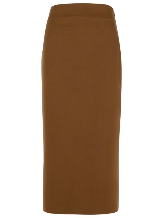 25SS 루루 드 세종 롱 스커트 SAMOSWOOD Brown