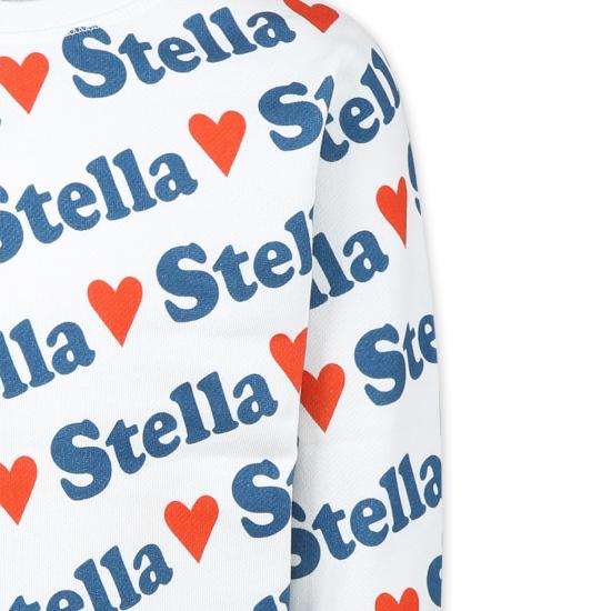 25SS [키즈] 스텔라 맥카트니 니트/스웻셔츠 TW4C40 Z2533 101MC WHITE - STELLA MCCARTNEY