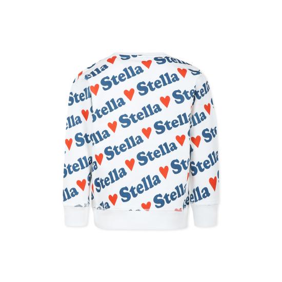 25SS [키즈] 스텔라 맥카트니 니트/스웻셔츠 TW4C40 Z2533 101MC WHITE - STELLA MCCARTNEY