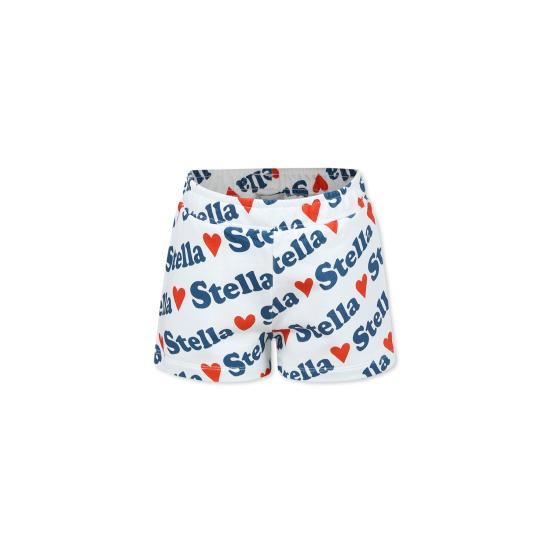 25SS [키즈] 스텔라 맥카트니 쇼츠/버뮤다 TW6E29 Z2533 101MC WHITE