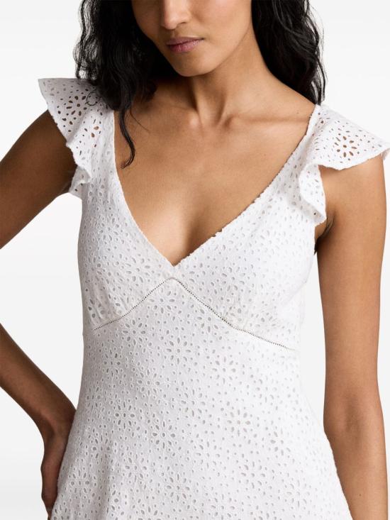  폴로 랄프로렌 롱 원피스 211935174001 white - POLO RALPH LAUREN