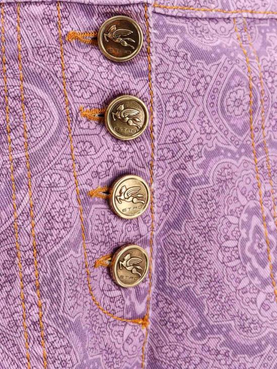 24FW 에트로 의류 WRNB0004AK034X0876 Purple - ETRO