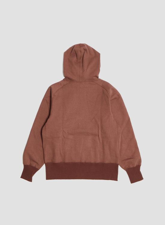  나이젤 카본 후드 티셔츠 80490020040 134 BORDEAUX DOM - NIGEL CABOURN