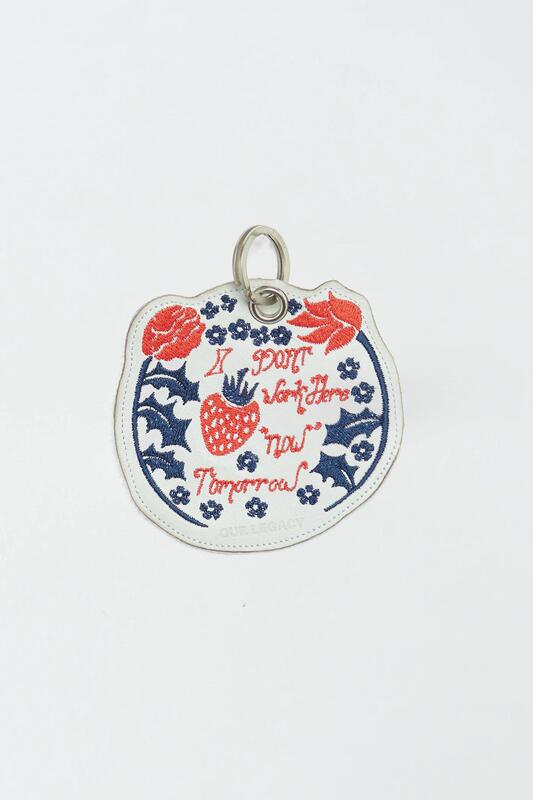  아워레가시 키링 A4248TW WHITE LEATHER DOM